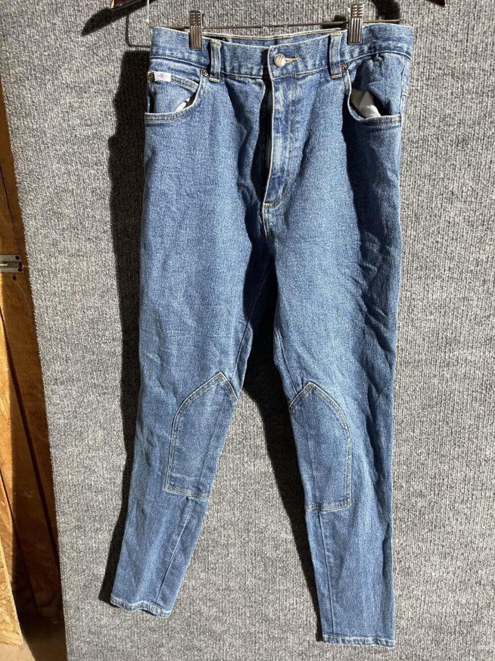 Vintage Miller's Jeans Mens 32 Blue Medium Wash Slim Tapered Riding Denim 90s
